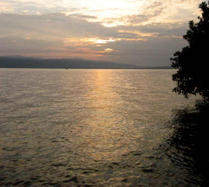 Lake Matano - 590 metres